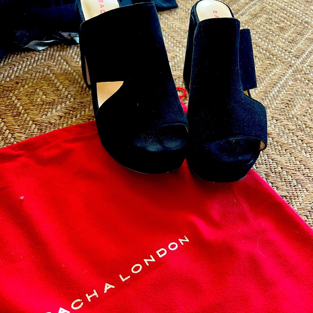 Black SACHA LONDON shoes